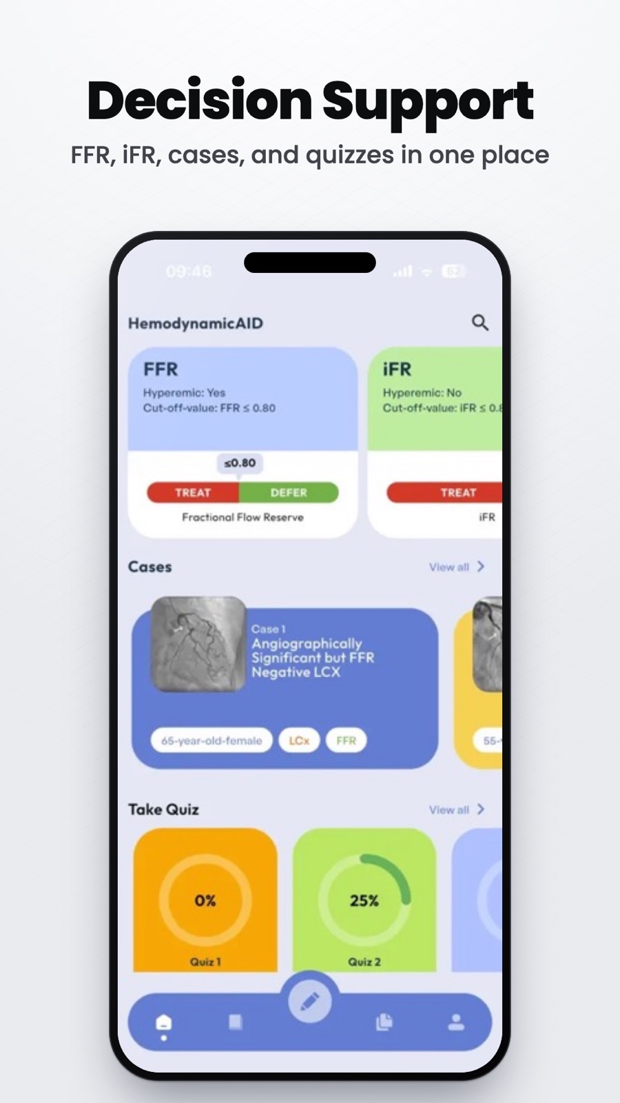 HemodynamicAid screen 1